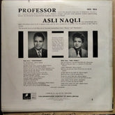 Shanker-Jaikishen - Professor ★ Asli Naqli (Vinyl)